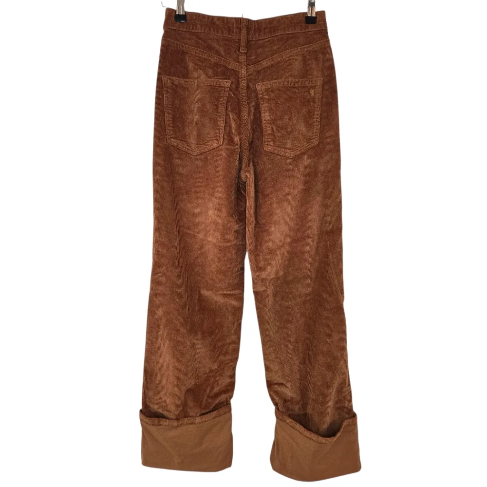 Pilcro The Scotty Cuffed High Rise Straight-Leg Jeans - Corduroy Edition - Picture 11 of 11